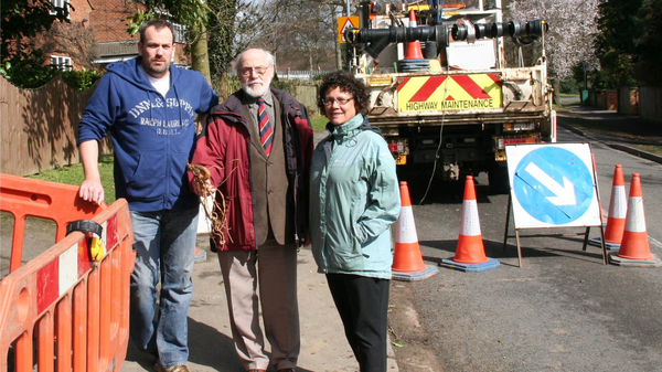 Road works safety