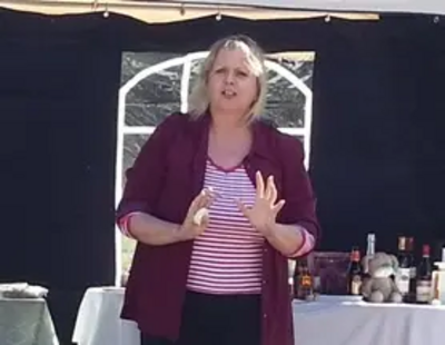 Cllr Noreen New Helps Raise Hedgehog Awareness