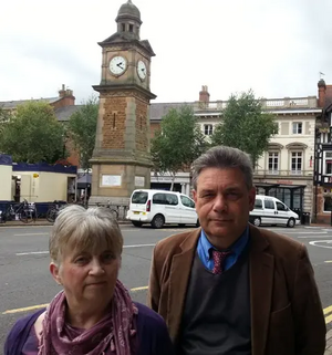 Cllrs Neil Sandison and Sue Roodhouse visit the area.